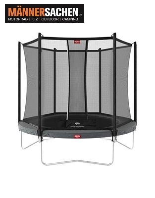 BERG TOYS Trampolin FAVORIT Regular 330 Grey + Safety Net Comfort 35.11.33.00
