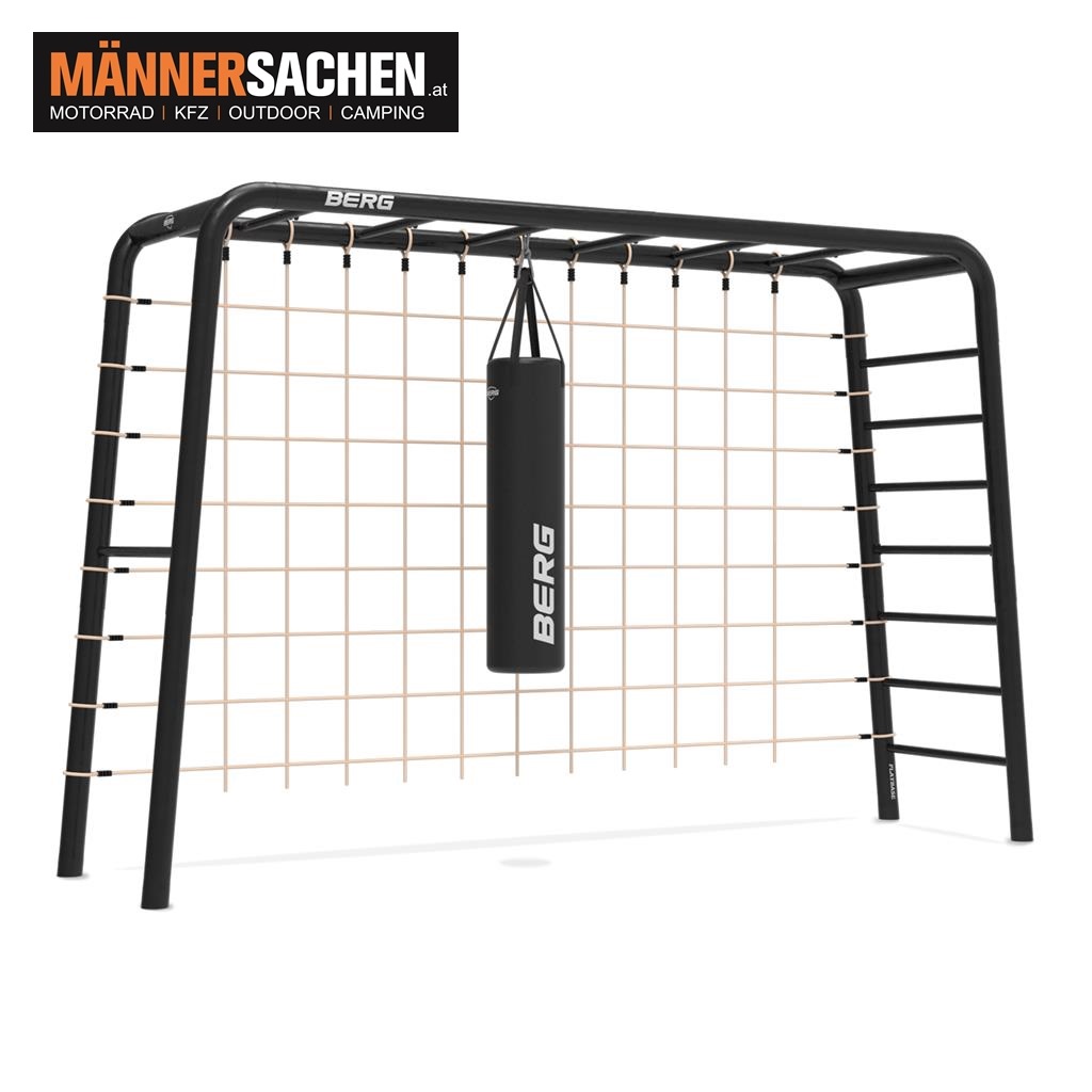 BERG PLAYBASE LARGE TL inkl. Kletternetz und Boxsack 22.42.00.00 INKL. GRATISLIEFERUNG !