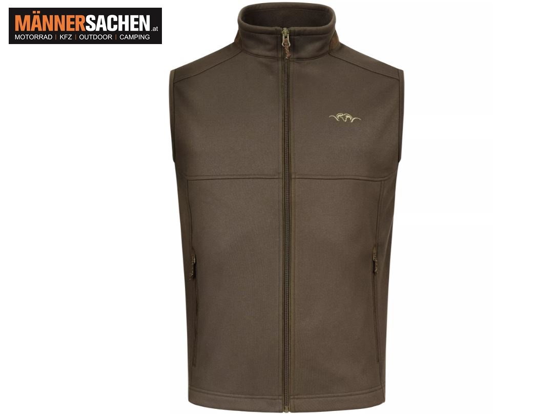 BLASER Herren Fleece Weste Kylar aus elastischem Fleece Material