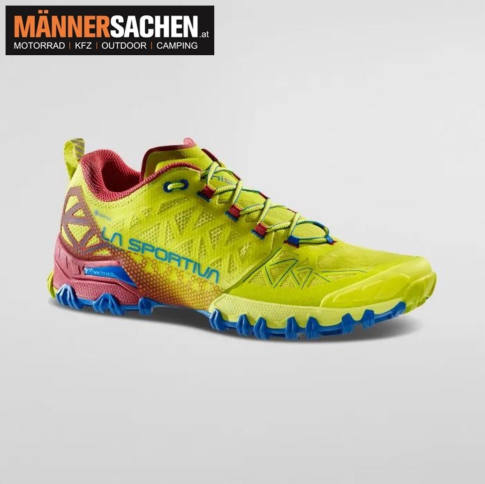 LA SPORTIVA Lime Punch/Sangria Bushido II GTX Mountain-Running-Modell -  inkl. GRATISVERSAND