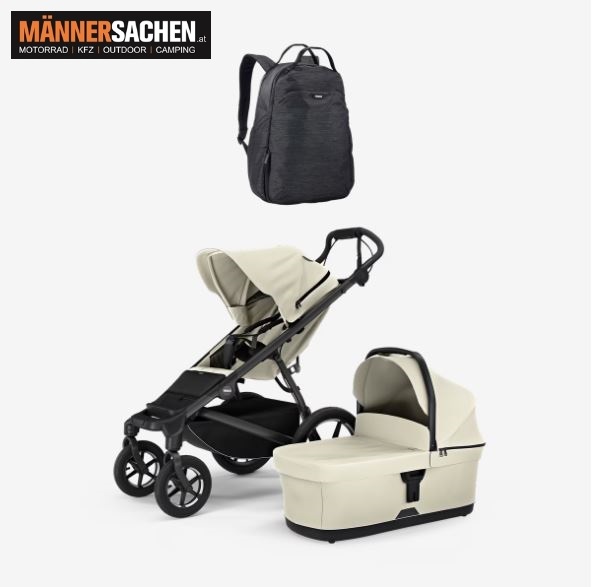 THULE Urban Glide 4 Kinderwagen - wheel baby bundle (Urban Glide 4-wheel + changing backpack + bassi