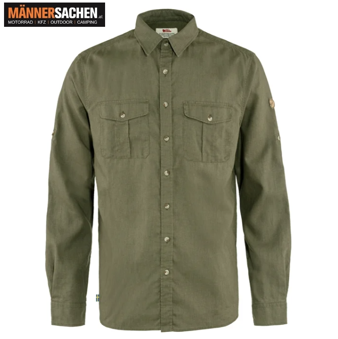 FJÄLLRÄVEN Langarmhemd ÖVIK TRAVEL SHIRT LS M F87208