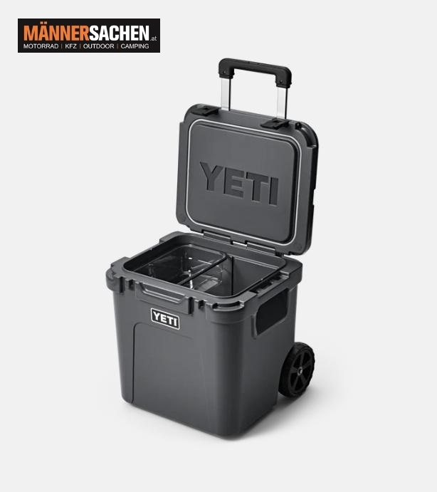 YETI ROADIE 48 - Die Kühlbox auf Rädern Farbe : grau "Charcoal"