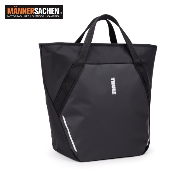 THULE CHASM Fahrradtasche mit Schloss 25 Liter erhältlich in schwarz, mid blue und blasses orange