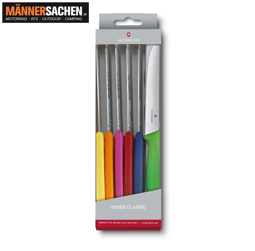 VICTORINOX Swiss Classic Tomaten- und Tafelmesser-Set 6.7839.6G Nettes Geschenk !