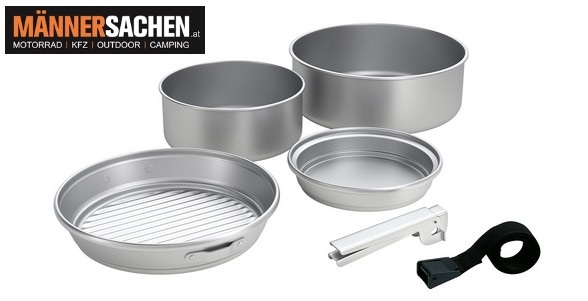 CAMPINGAZ Trekking-Geschirrset aus eloxiertem Aluminium