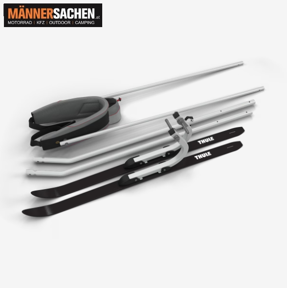 THULE Chariot 2 cross-country skiing kit Skilanglaufset grau
