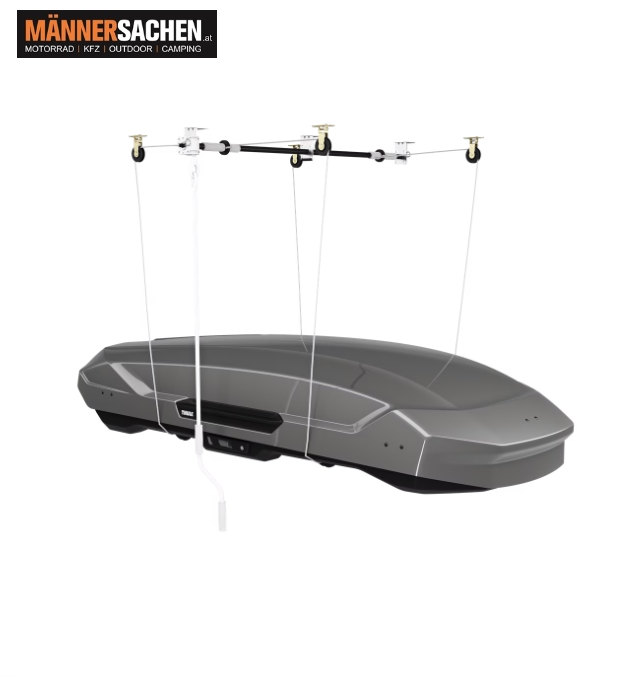 THULE MULTILIFT Deckenlift Aluminium für Dachbox Dachzelt Surfbrett Kajay Paddelboot usw.