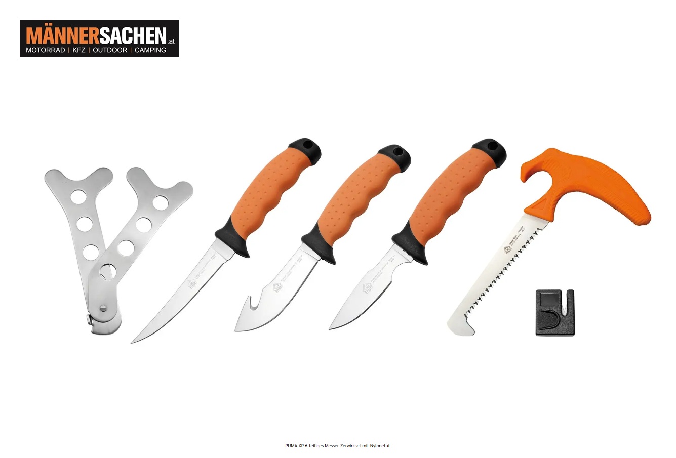 PUMA XP "6-teiliges Messer-Zerwirkset mit Nylonetui" Art.Nr.: 7676011 Made in Germany ! Kopie