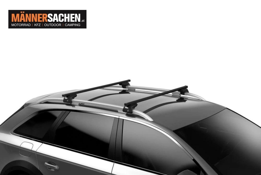 THULE SmartRack XT SquareBar schwarz Länge: 135 cm komplettes Dachträgersystem 730424