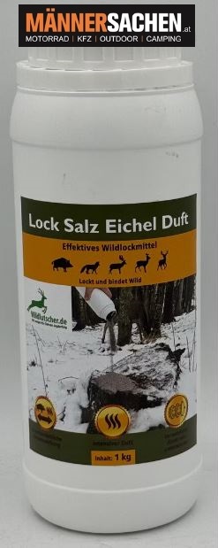 WILDLUTSCHER Lock Salz Eichel Duft | lockt, bindet und lenkt Schwarzwild und Rotwild