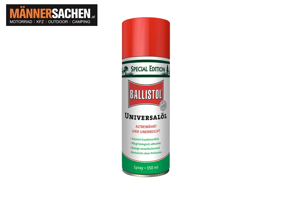 BALLISTOL Universalöl, 0,35 Liter desinfiziert, reinigt, pflegt und konserviert