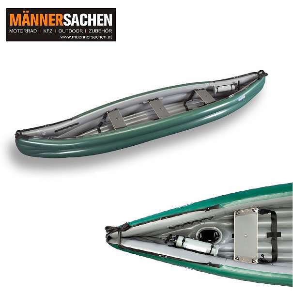 GUMOTEX SCOUT KANU grün / grau INKL. GRATISLIEFERUNG !