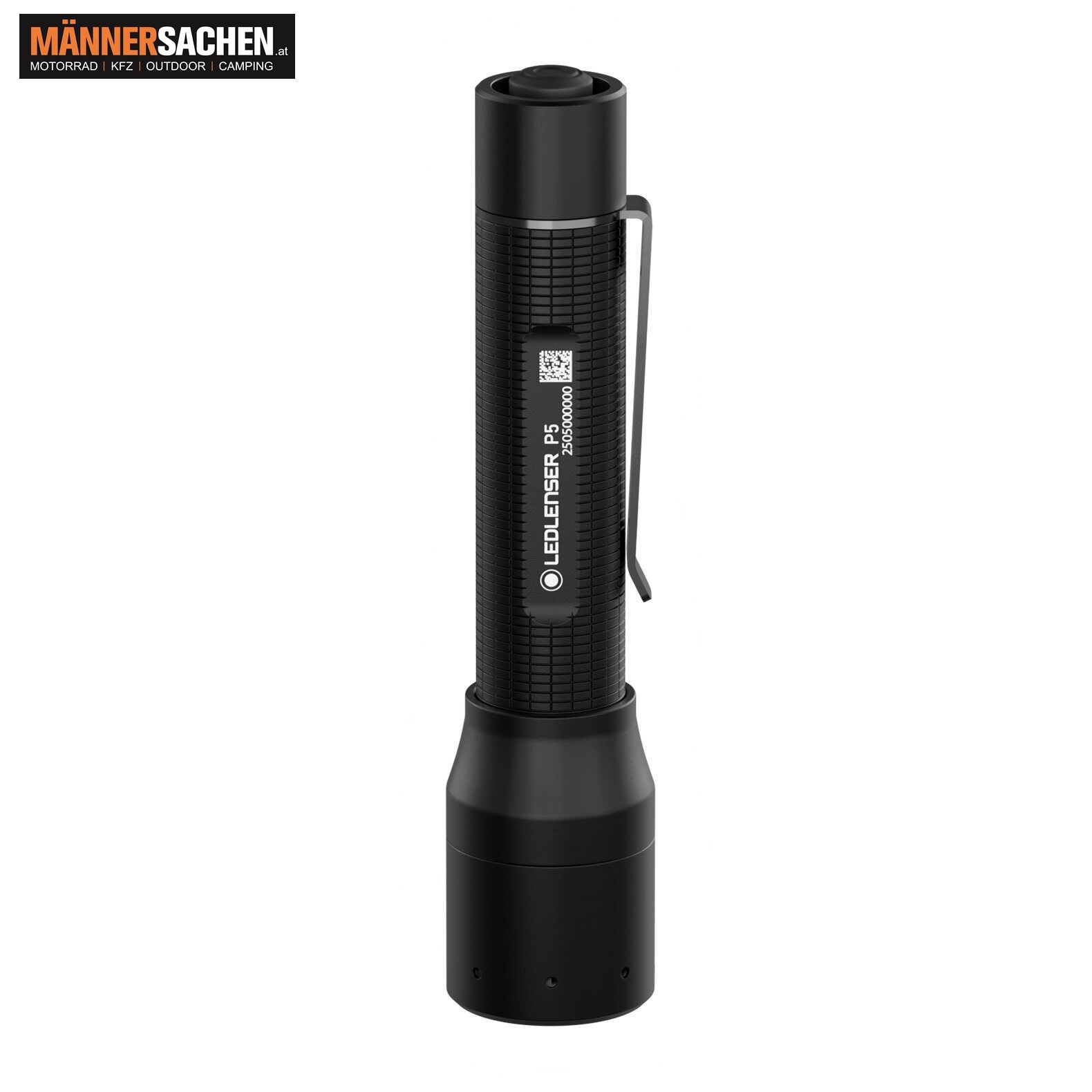 LED LENSER Taschenlampe P5 wird mit Batterie betrieben