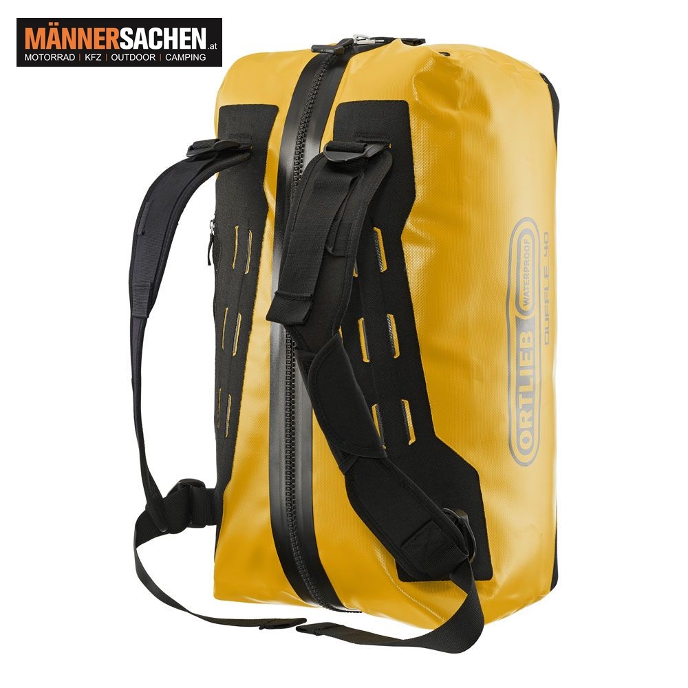 ORTLIEB Rucksack DUFFLE 40 Liter - wasserdichte Expeditions-/Reisetasche inkl. GRATISLIEFERUNG