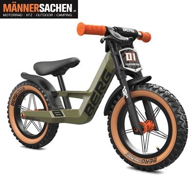 BERG TOYS Laufrad BIKY Trail FARBEN : grün oder sand