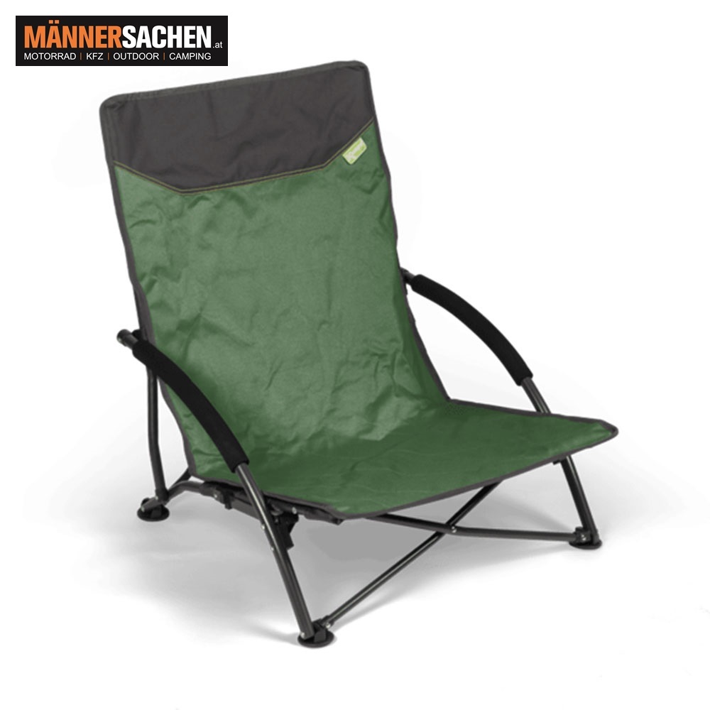 DOMETIC Campingklappsessel Strandstuhl mit breiten Standfüßen "Sandy Low chair Fern" SONDERPREIS für