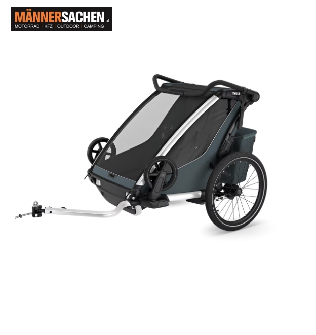 THULE Chariot Cross 2 double Multisport-Fahrradanhänger Ein- oder Zweisitzer