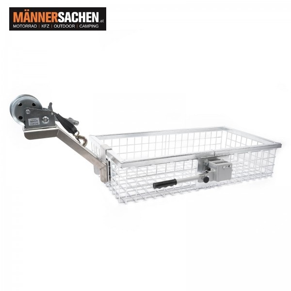 GEHETEC Seilwindenbock inkl. Seilwinde mit Zuglast bis max. 550 kg