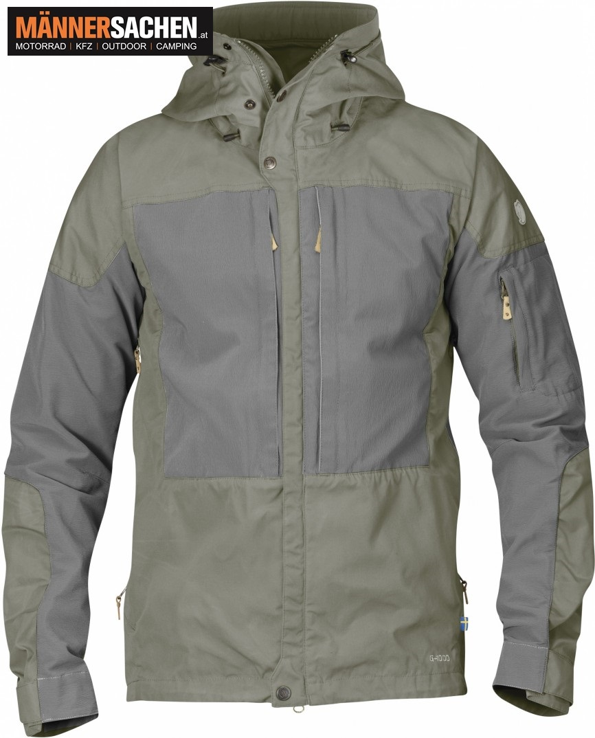 FJÄLLRÄVEN Übergangsjacke für Männer KEB JACKET M Fog Grey LETZTES STÜCK