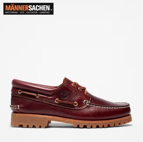 TIMBERLAND Authentic Bootsschuh für Herren in burgundy / rot Inkl. GRATISVERSAND !