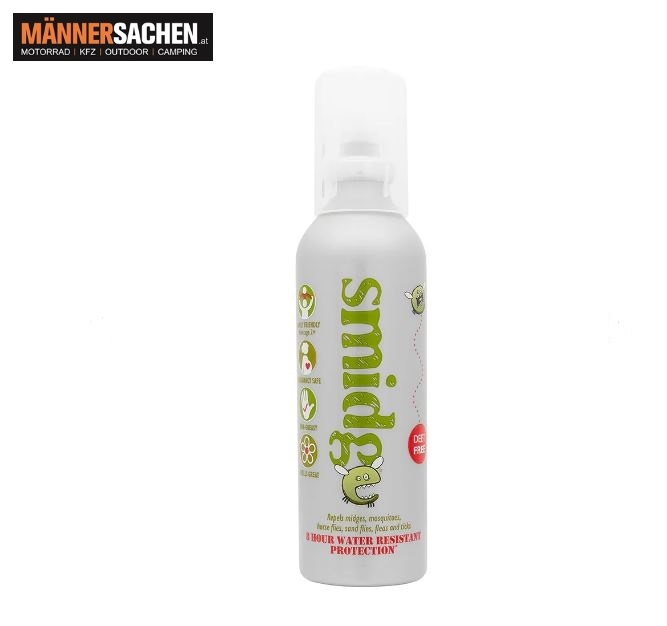 SMIDGE Mückenschutz praktisches 75-ml-Pumpspray Gelsenspray