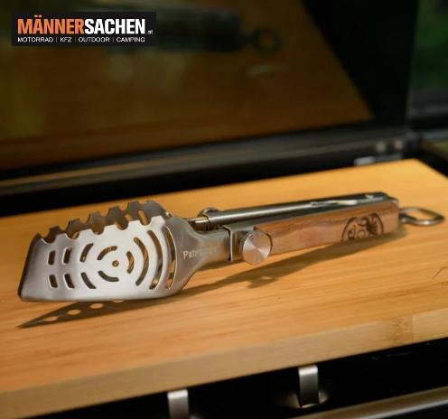 PETROMAX Teleskop Grillzange - stufenlos die Länge bestimmen (29-37cm)