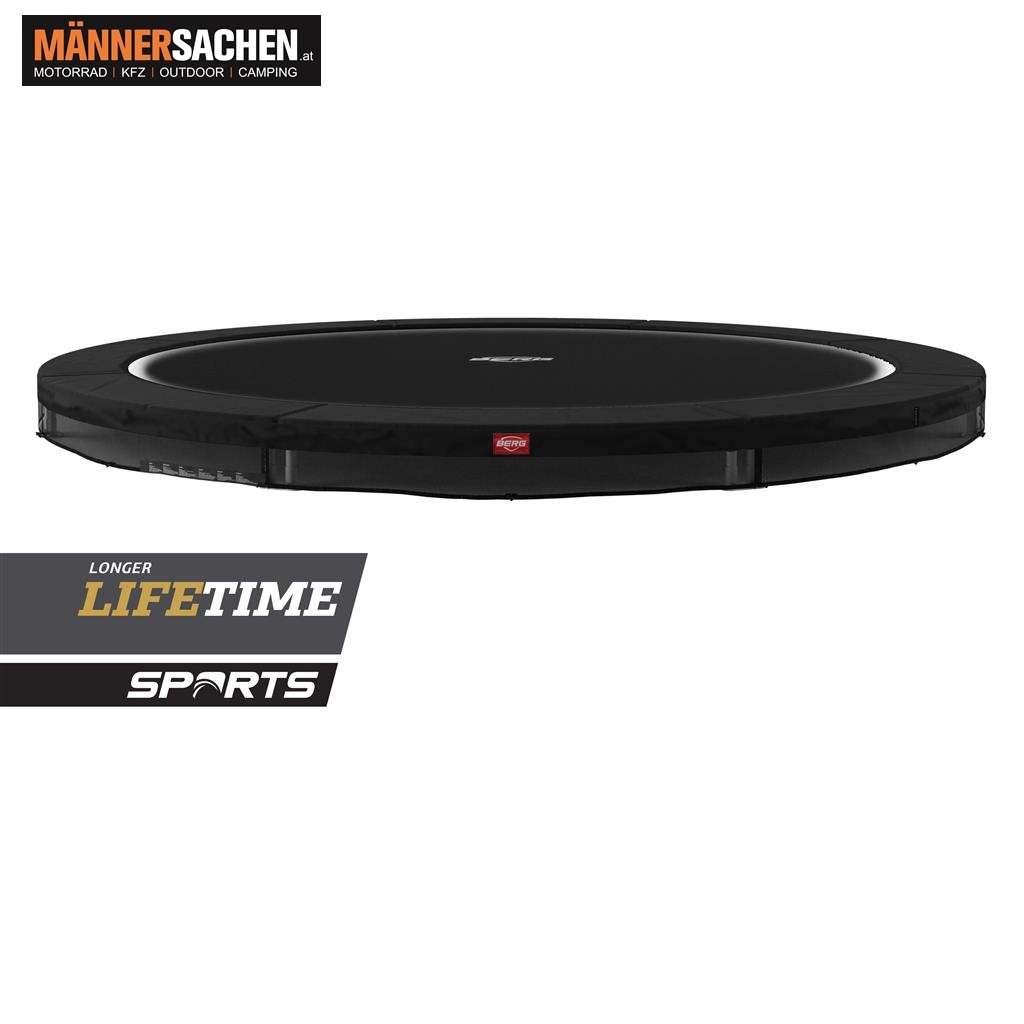 BERG TOYS Trampolin SPORTS Favorit InGround 380 BLACK 35.12.44.01