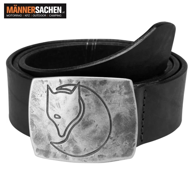 FJÄLLRÄVEN Ledergürtel Murena Silver Belt F77032 - Chef's Liebling