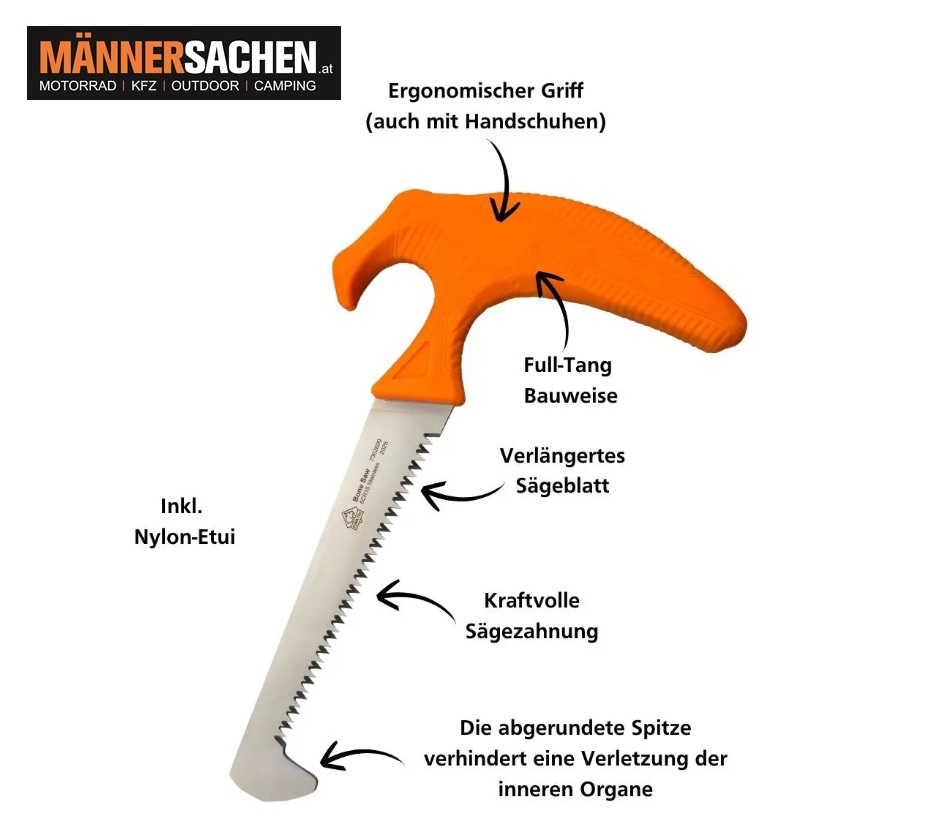 PUMA Knochen- und Aufbruchsäge 2.0 Jagdsäge orange. Art.Nr.: 7302600N NEUHEIT Made in Germany !