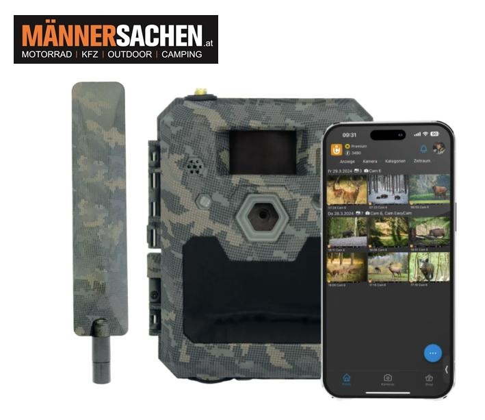 ICU Wildkamera CLOM Cam6 + GRATIS 3 x Speras Hochleistungsakku PB38 18650 3800mAh