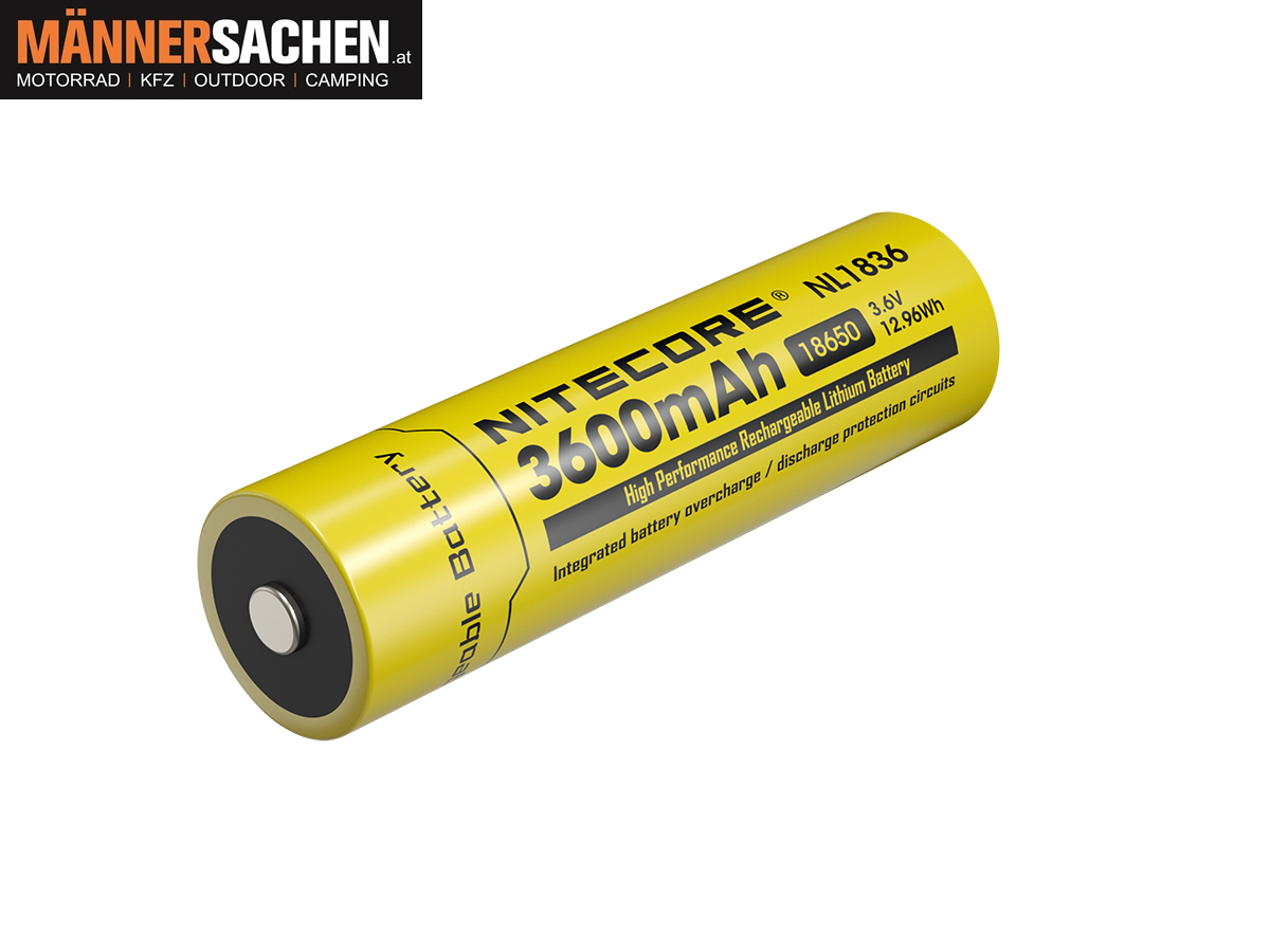 NITECORE Li-Ion AKKU Typ 18650 - 3600mAh - NL1836