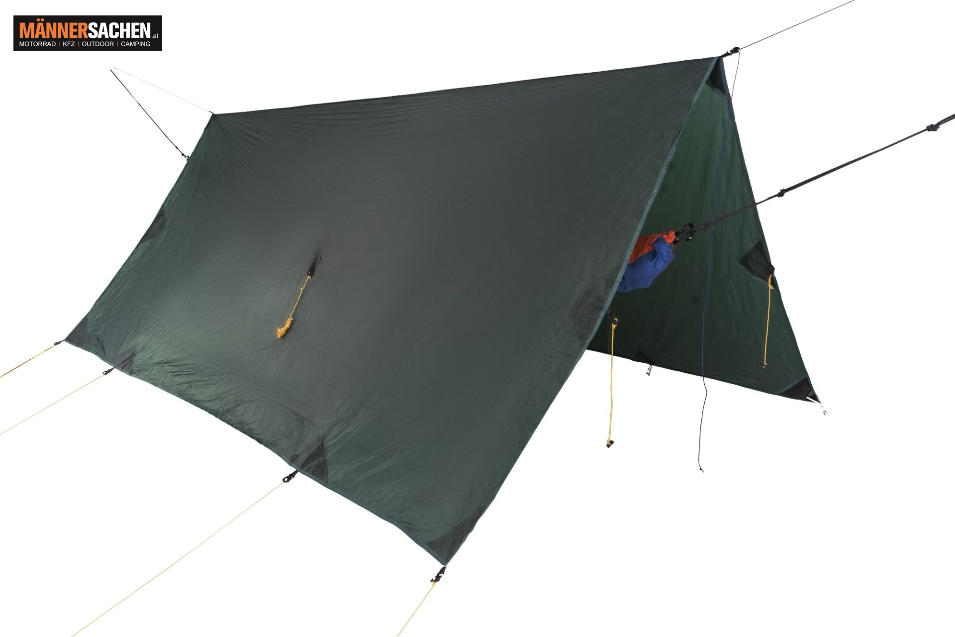 Ticket to the moon TTTM "Fullmoon Tarp" ist ein Allwetterschutz für die Hängematte