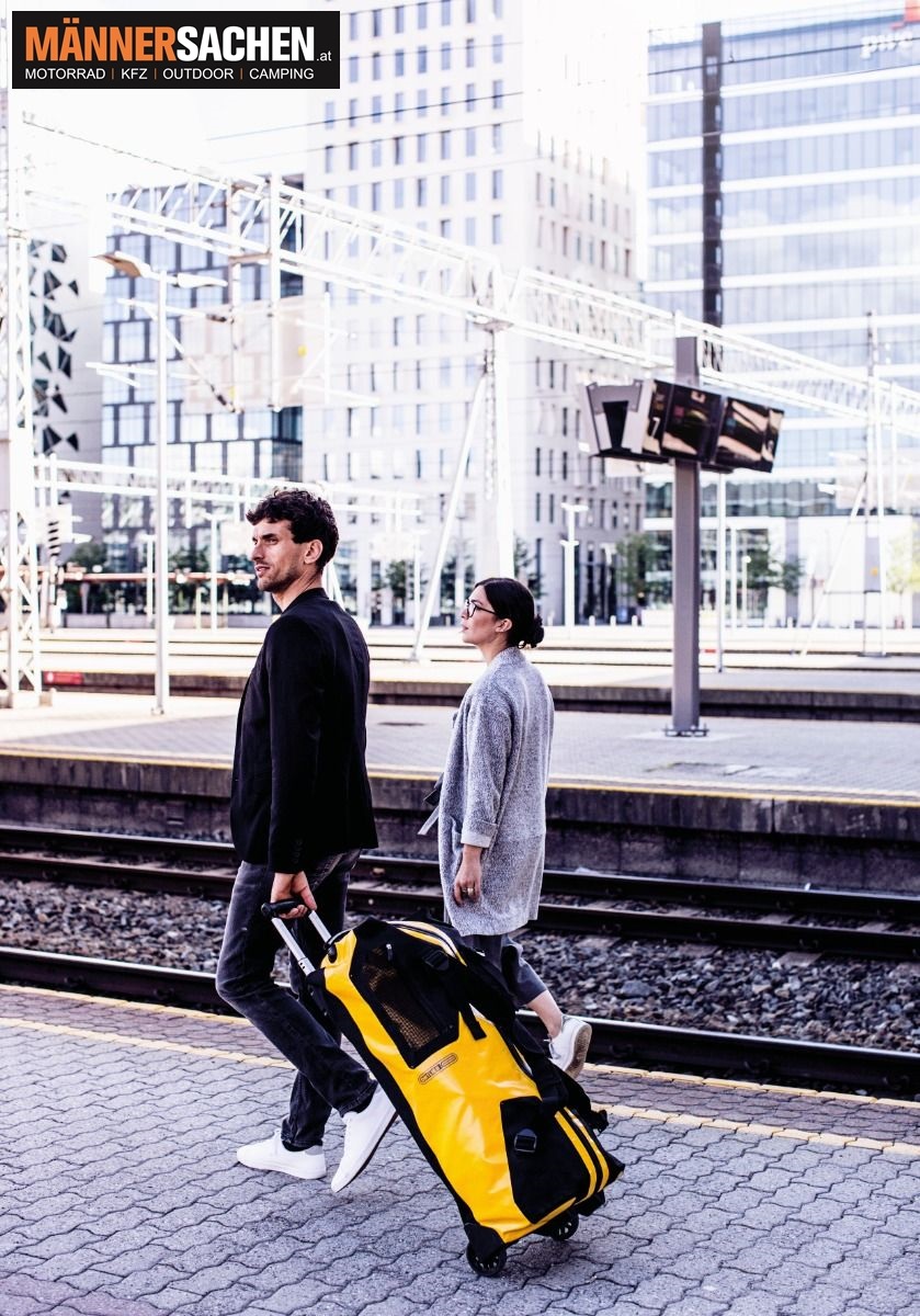 ORTLIEB Rucksack DUFFLE RG 34 Liter- wasserdichte Reisetasche mit Rollen AUSLAUFMODELL