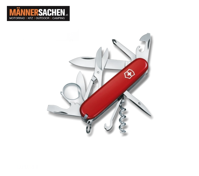 VICTORINOX Explorer mit 16 Funktionen in der Farbe Rot
