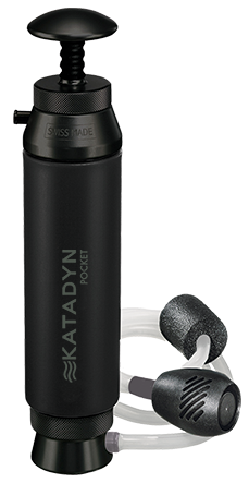 KATADYN Pocket BLACK EDITION Water Filter Wasserfilter Mobile Wasseraufbereitung 8020425