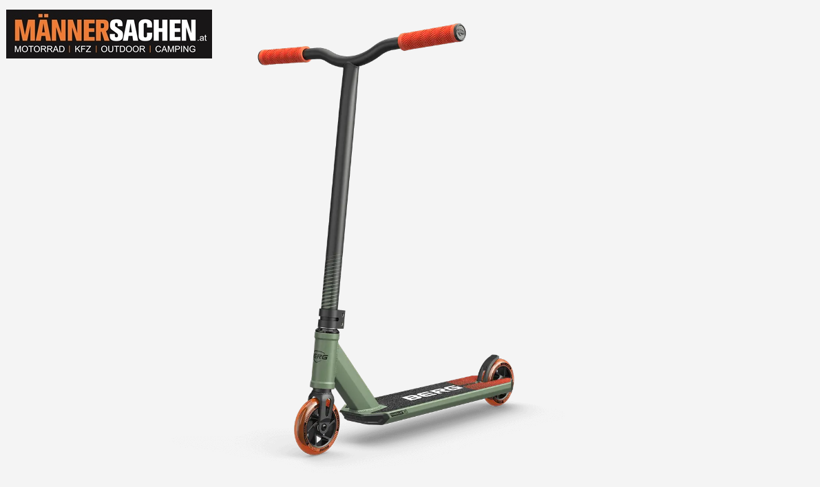 BERG TOYS Stuntroller Stuntscooter PROXUS X1 GREEN/ORANGE inkl. GRATISVERSAND 24.80.01.00