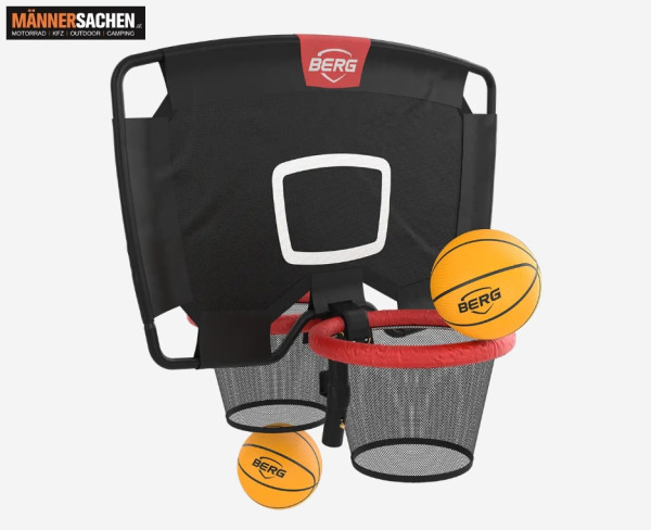BERG TOYS TwinHoop Basketballkorb für innerhalb und außerhalb des Trampolins 35.91.00.01