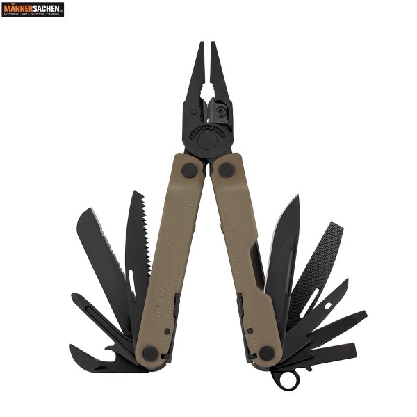 LEATHERMAN REBAR Multi-Tool Werkzeug mit 14 verschiedenen Tools