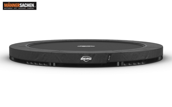 BERG TOYS Trampolin SPORTS Elite InGround 330 cm GRAU ohne Sicherheitsnetz 37.51.03.02