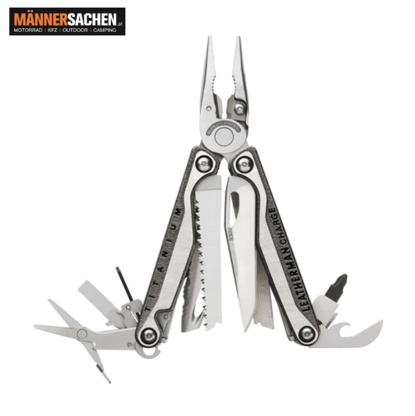 LEATHERMAN Charge®+ TTI ein echter Alleskönner aus premium Materialien