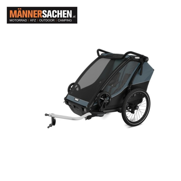 THULE CHARIOT CAP 2-SITZ MULTISPORT-FAHRRADANHÄNGER DUNKELSCHIEFER 10204022