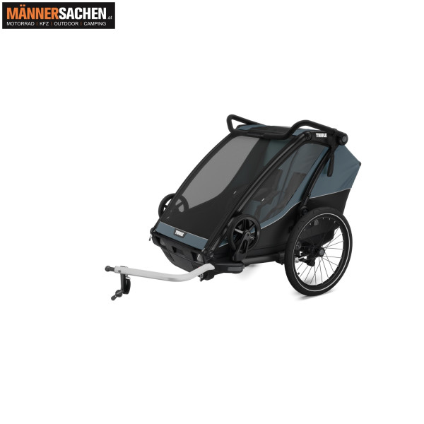 THULE CHARIOT CAP 2-SITZ MULTISPORT-FAHRRADANHÄNGER DUNKELSCHIEFER 10204022