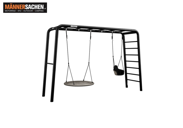 BERG PlayBase Large + Family set (Nestschaukel, Baby Schaukel) 380 x 100 x 245 cm