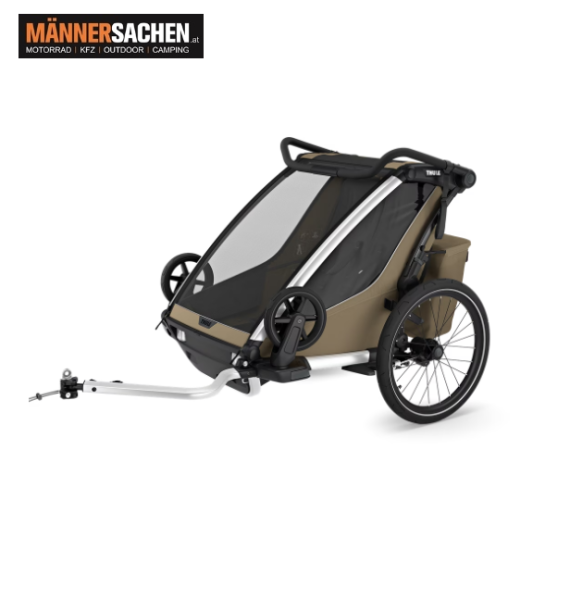 THULE Chariot Cross 2 double Multisport-Fahrradanhänger Ein- oder Zweisitzer